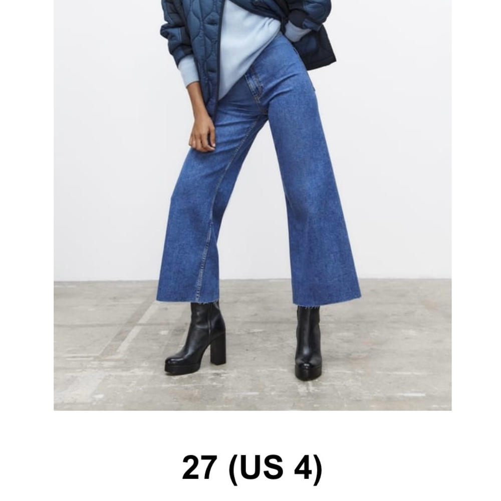 Zara Marine Straight Jeans